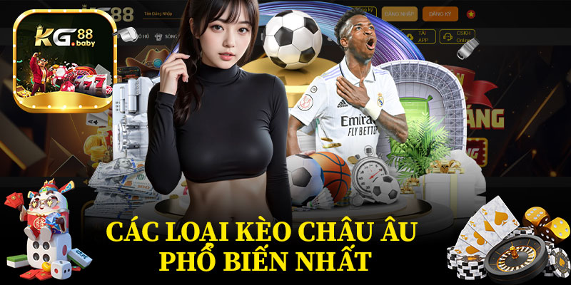 Các Loại Kèo Châu Âu Phổ Biến Nhất
