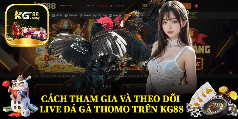 Cách Tham Gia Và Theo Dõi Live Đá Gà Thomo Trên KG88