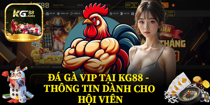Đá Gà VIP Tại KG88 - Thông Tin Dành Cho Hội Viên