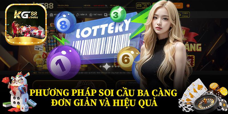 Phương Pháp Soi Cầu Ba Càng Đơn Giản Và Hiệu Quả